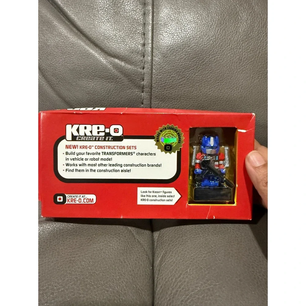 Kre-O Transformers Optimus Prime Kreon Building Block Figure Red Box Hasbro